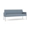 Lesro Mystic Lounge Reception Sofa, Silver, RS Rain Song Upholstery ML1601 - alternate 1